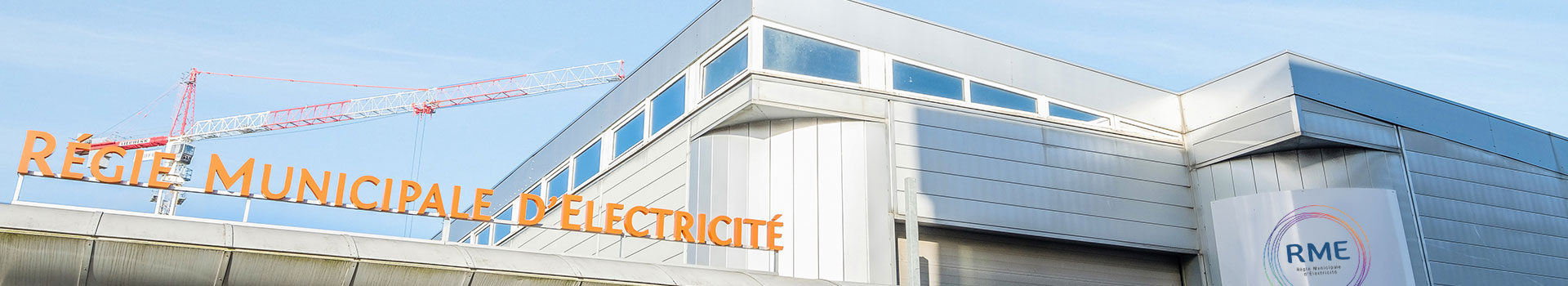 façade de l'entreprise - rme - electricité pour professionnel